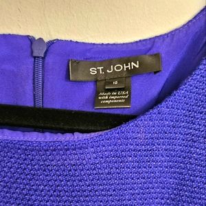 St John pencil dress- purple- 10
